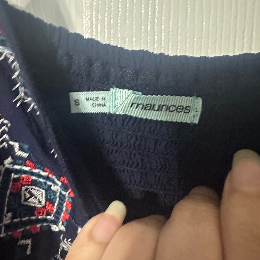 Maurices Embroidered Mini Sundress - Picture 13 of 14